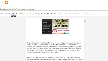Email Verification AIA File Free for kodular free