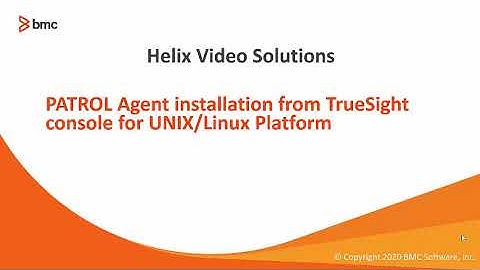 BMC TSOM Patrol: How to upgrade PATROL Agent via KMPUSH