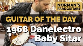 Guitar of the Day: 1968 Danelectro Baby Sitar | Norman's Rare Guitars