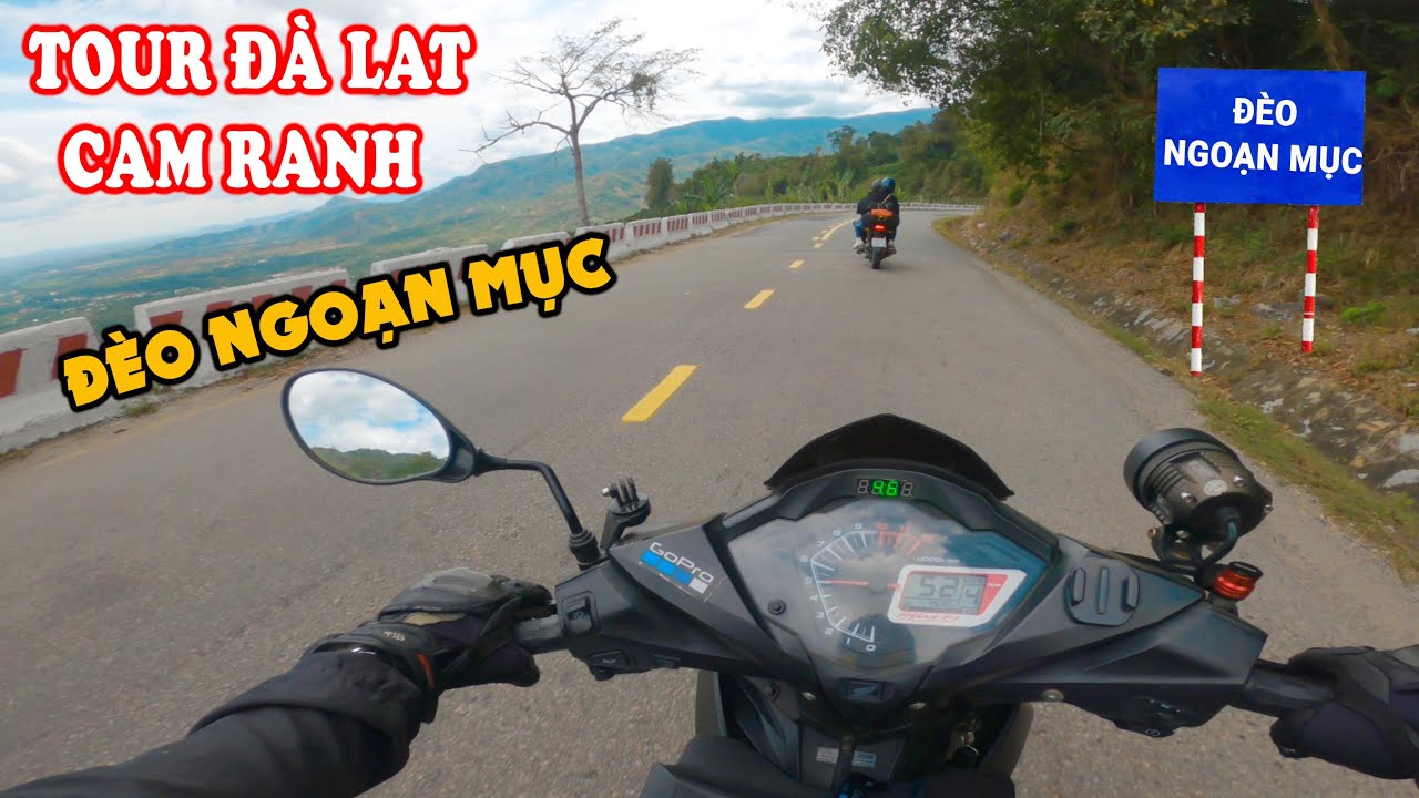 Tour Đà Lạt Cam Ranh - Lần Đầu Chạy Đèo Ngoạn Mục ( Sông Pha ) - Cung Đèo Cực Đẹp | Tích Travel #103