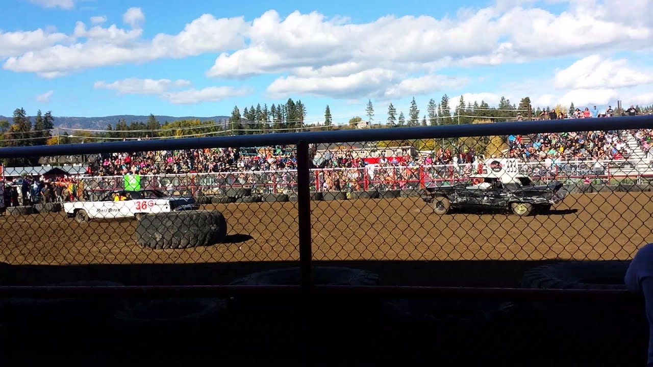 Armstrong demolition derby 2015 YouTube