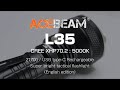 ACEBEAM L35 - BRIGHTEST TACTICAL FLASHLIGH / CREE XHP70.2 : 5000K review（English edition）