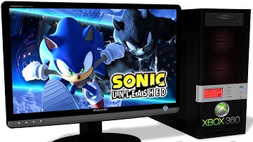 XENIA Xbox 360 Emulator - Sonic Unleashed (2008). Test run on PC #1