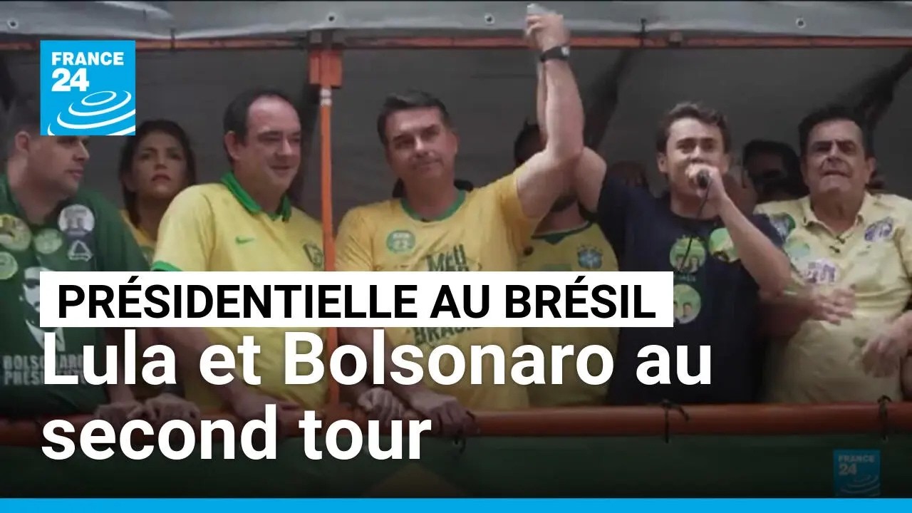 Présidentielle au Brésil : Lula et Bolsonaro au second tour • FRANCE 24