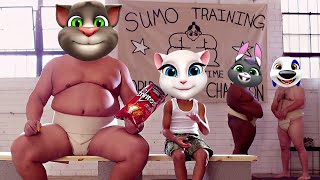 Talking Tom Shorts I WANT SUMO Doritos Commercial (Parody) screenshot 4