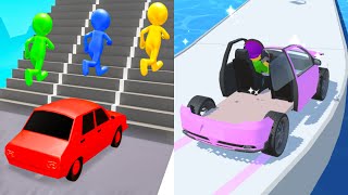 Shape Shifting VS Assemble Run 3D - All Level Speed Run Gameplay Ep2 screenshot 4