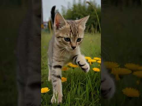 走り回る元気な子猫/Energetic Kitten #cat #子ネコ #kitten #cute #kittenshorts