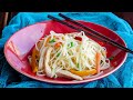 RICE STICK MAKARNA NASIL PİŞİRİLİR - TAVUKLU SEBZELİ RICE STICK MAKARNA
