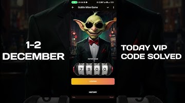 1 December Goblin Mine Game Code | Goblin Mine Game VIP Code | Goblin Mine Game Daily Code