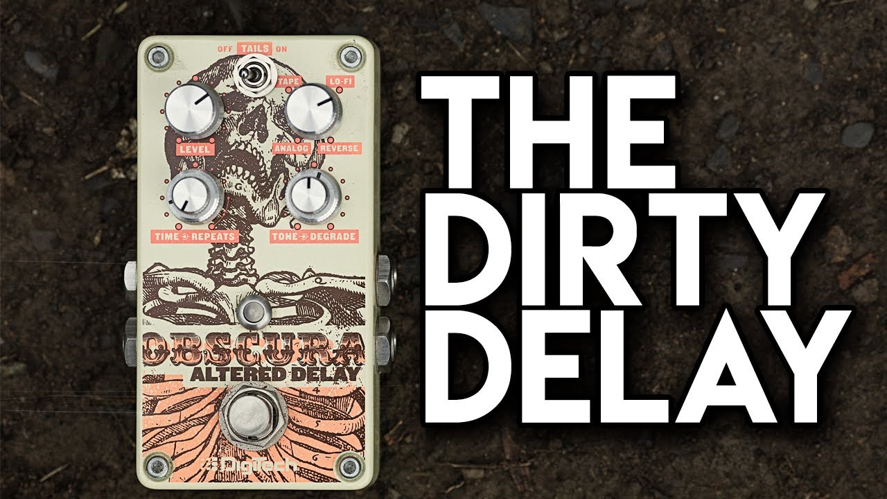 Digitech Obscura Altered Delay | Reverb Video Demo - YouTube