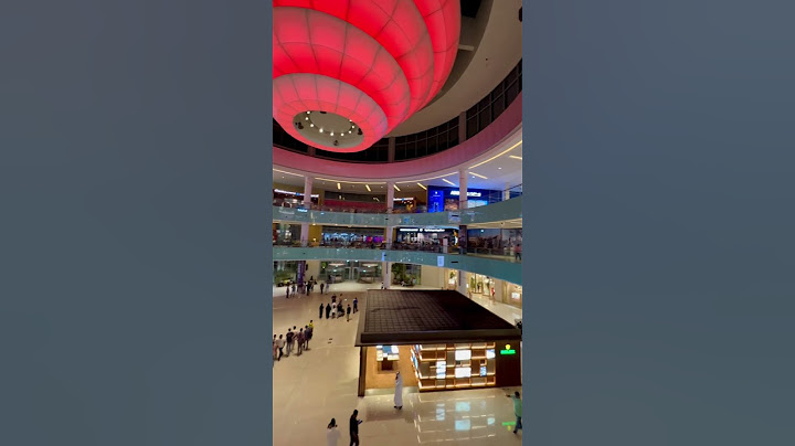 Inside Dubai Mall at Grand Atrium