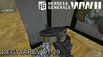 Heroes and Generals ► War 1.26 Hill 60 | Degtyarev DT-29 Gameplay #41