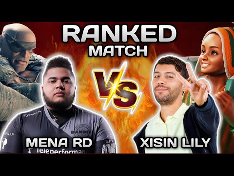 SF6 ▰ Mena RD ( Sagat )  VS  Xisin , CrescendoFlow  ( Lily , Kimberly )  ▰ HLG.