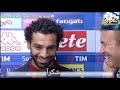 محمد صلاح يتحدث الايطالية مترجم والإيطالين معجبين به mp3