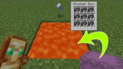what happens if u throw a shulker box with netherite into a Lava?
