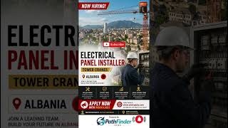 Looking for an career move? Group L is HIRING Electrical Panel Installers for Cranes 🇦🇱