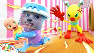 Press, Press! Don't Touch Electricity ⚡🚫Daily Safety Song | Good Habits |Kids Songs & Nursery Rhymes