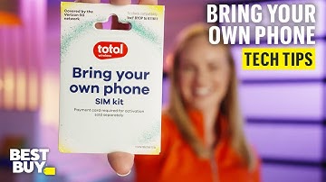 Bring Your Own Phone SIM Kit with Total Wireless – Tech Tips from Best Buy