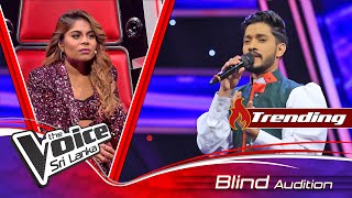 Gladwin Derrick | Hallelujha | Blind Auditions | The Voice Sri Lanka