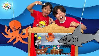 How to make your own DIY Puppet Show for kids!
