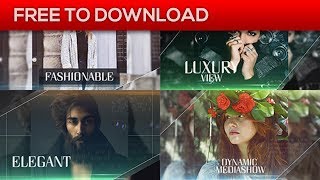 Fashion - Elegant Show After Effects Template Free Download