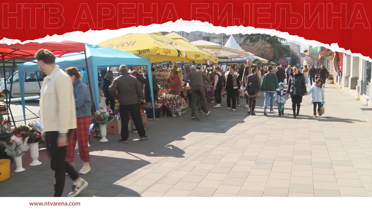 Osmomartovski bazar na Gradskom trgu