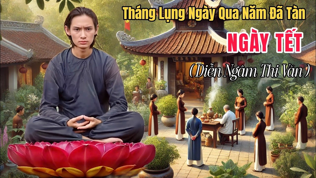 Ngày Tết tháng lụng ngày qua năm đã tàn Diễn Ngâm Thi Văn