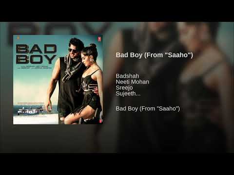 Bad Boy Full Song - Saaho | Prabhas, Jacqueline Fernandez | Badshah, Neeti Mohan | New Song | 2019