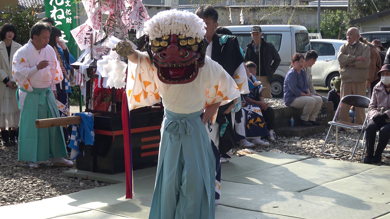 【祭り】和歌山縣東牟婁郡串本町田原の獅子舞