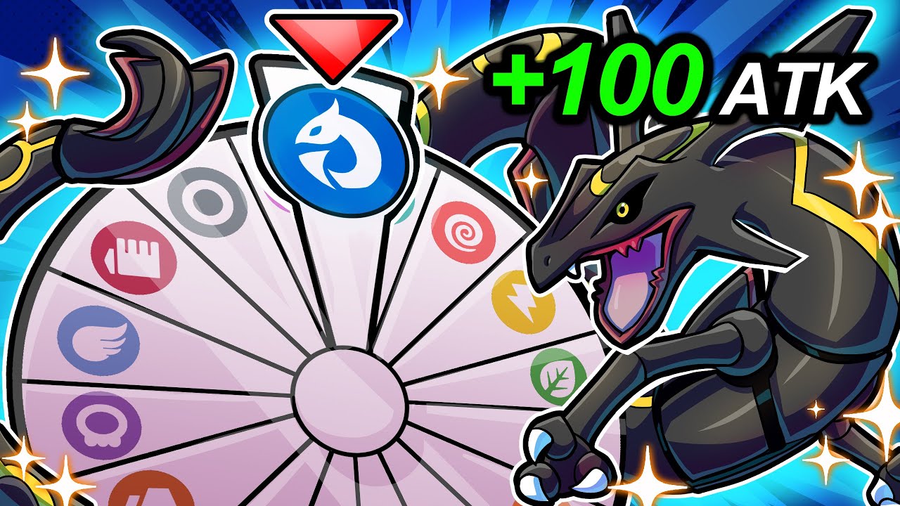 The Wheel Decides Our Type, BUT Shiny Pokemon are BUFFED!