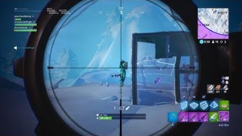 Crazy Zipline Snipe!