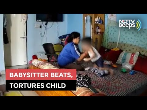 Caught On Camera Babysitter Beats Tortures 2 Year Old Boy