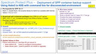 IBM Spectrum Protect Plus 10.1.7– Install Container Backup Support K8S / OpenShift Disconnected–Demo screenshot 5