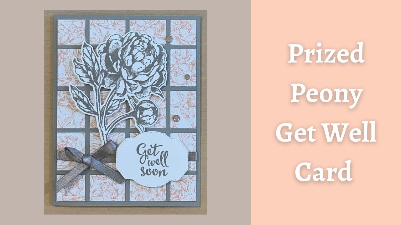 Prized Peony Get Well Card - YouTube