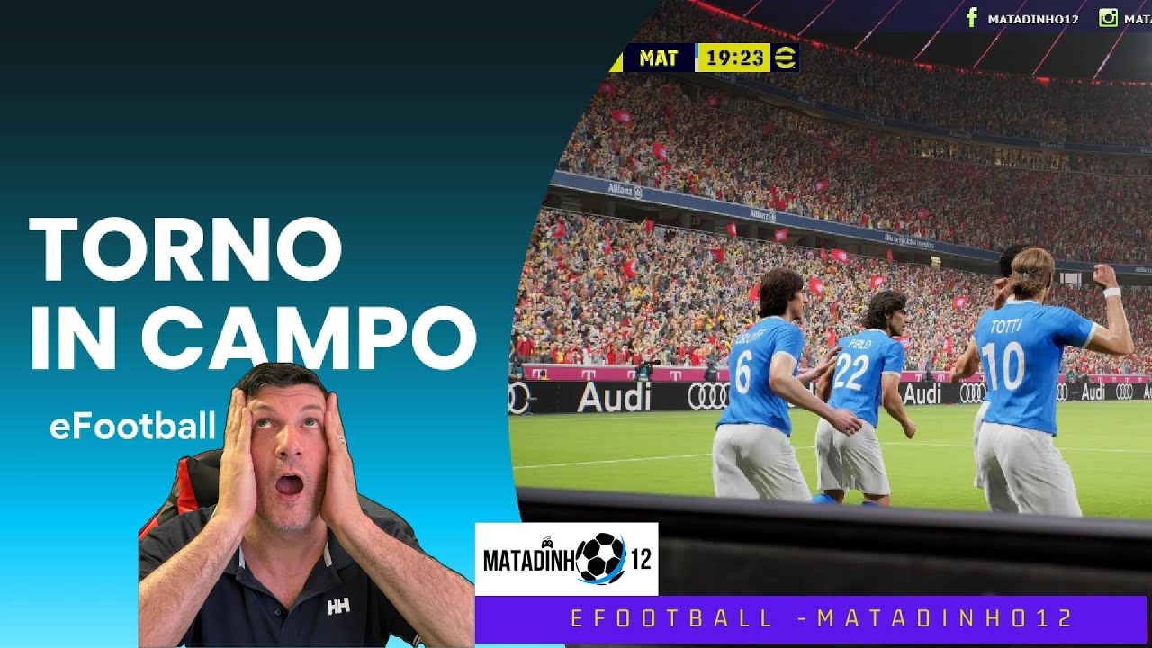 DOPO TANTO TEMPO... TORNO A GIOCARE A eFootball 2025! - YouTube