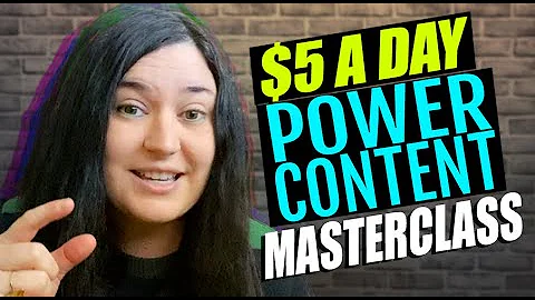 How To MASTER $5 A Day POWER CONTENT Ads To Book M...