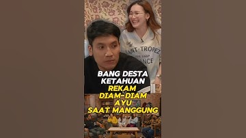 BANG DESTA KETAHUAN REKAM AYU SAAT LAGI MANGGUNG ‼️ #vindes #desta #ayutingting #vincent