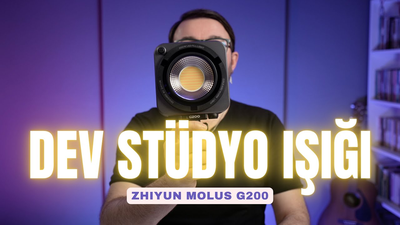 Zhiyun Molus G200 Işık İncelemesi #zhiyun #molusg200 - YouTube
