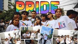 MY FIRST PRIDE MARCH! 🏳️‍🌈🌈 | pride march 2024 in QC + heavy rain 🌧️ | Life of Brent