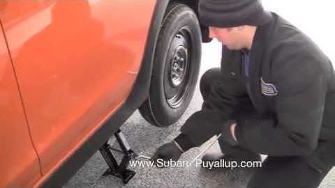 How to Change a Tire on a Subaru