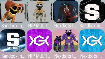 Nextbots In Playground Mod New Cameraman Into A Scary Zombie,Sandbox In Space,Nip Multiplayer | 26