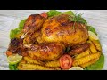 دجاجة روتي في الفرن بتتبيلة رائعة ألذ من المطاعم Poulet Rôti 