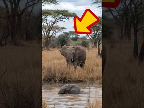 The story of the baby elephant being rescued from the swamp