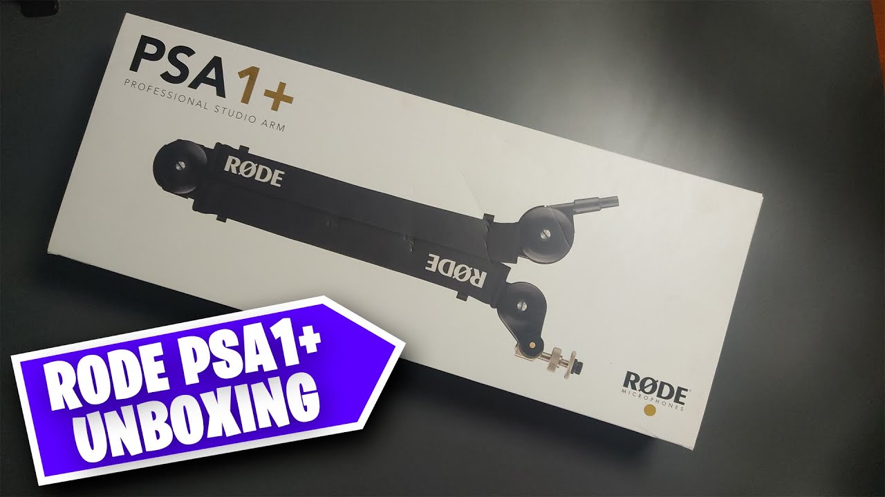 RODE PSA1+ UNBOXING EN ESPAÑOL Y COMPARATIVA CON PSA1 - YouTube
