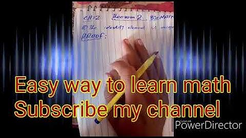 The identity element is unique.Easy proof in urdu