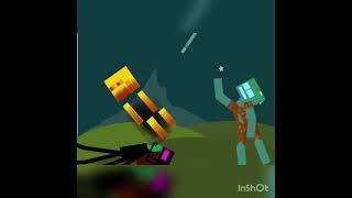 Enderman Vs Drowned And Blaze