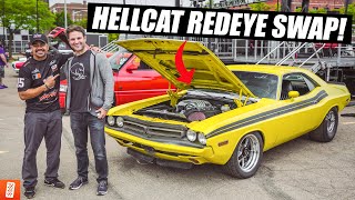 Rod Dahm's 800+ HP 1971 Dodge Challenger He Built in 3 WEEKS! (Hellcat Swap) - Roadkill Nights by throtl Clips 38,644 views 9 months ago 15 minutes