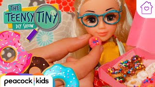 Edible Mini Donuts | Kids Crafts at Home | TEENSY TINY DIY SHOW #stayhome #withme