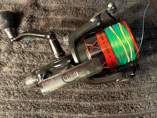 Penn Fierce IV 8000LL Part 1 -- Service and Lubrication -- Young Martin's  Reels 