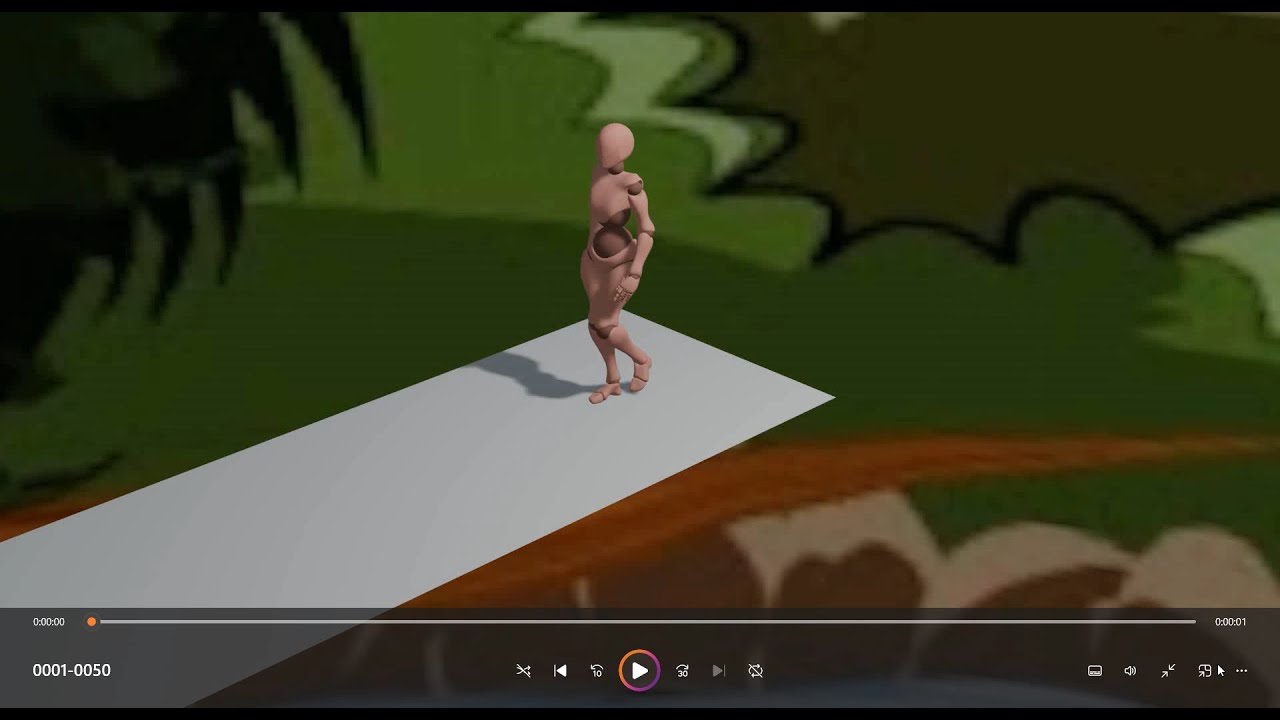 Blender Character Animation with sound effects (GUI & Python)